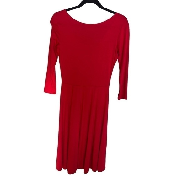 Calvin Klein red dress size 2 EUC - Picture 2 of 9